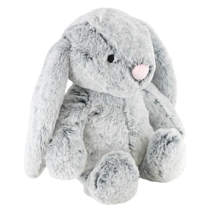 10″ Plush Super Soft Grey Rabbit Cuddly Toy