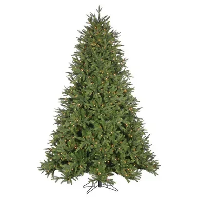 10ft / 305cm Trinity Pine Deluxe Pre-Lit Artificial Christmas Tree Warm White Lights