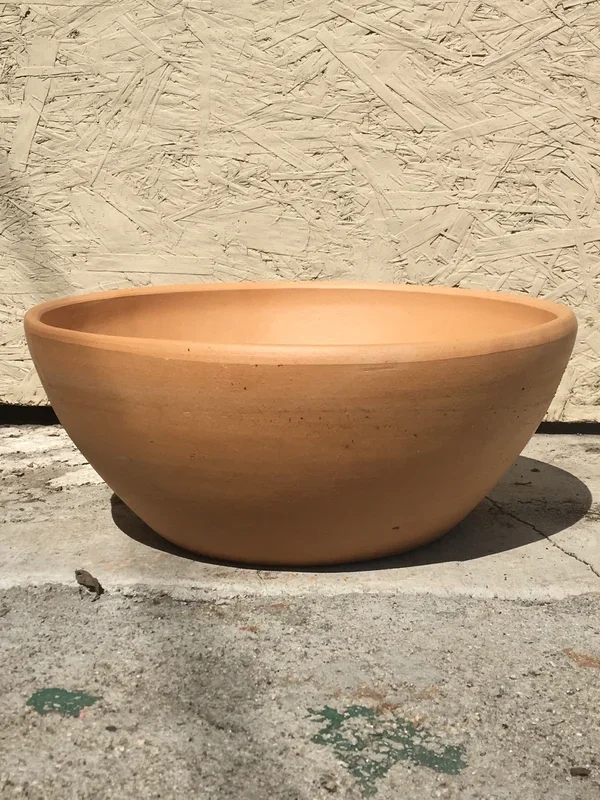 12″ Low Bowl Smooth Pot
