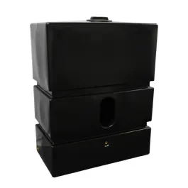 1200L Pillar Rainwater Tank in Black
