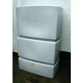 1275L Water Butt in White Marble
