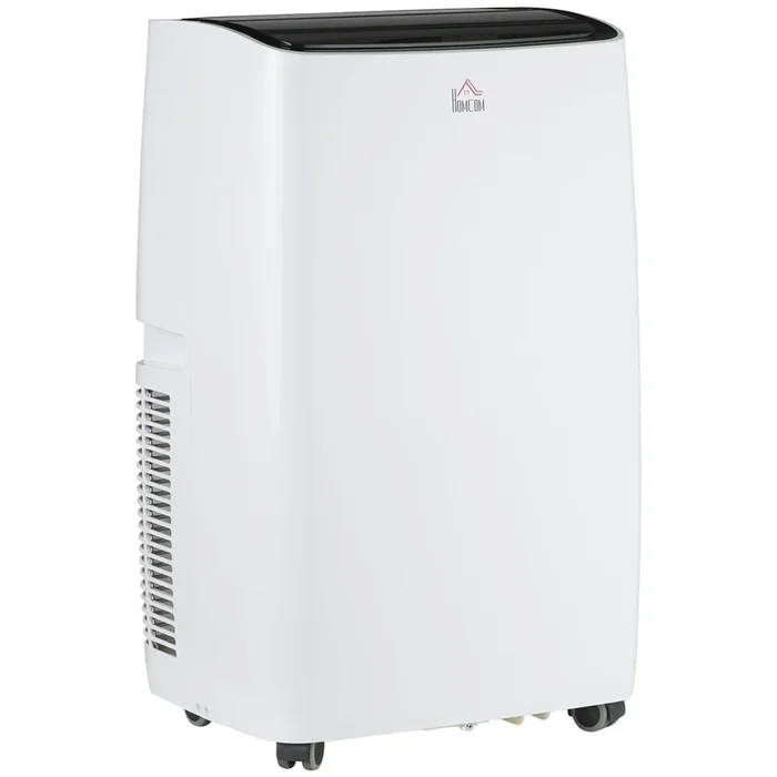 14,000 BTU Portable Air Conditioner with Dehumidifier – Cooling Fan for Spaces Up to 430 SqFt, LED Display, 24Hr Timer, Remote Control – Ideal for Large Rooms & Office Spaces, White