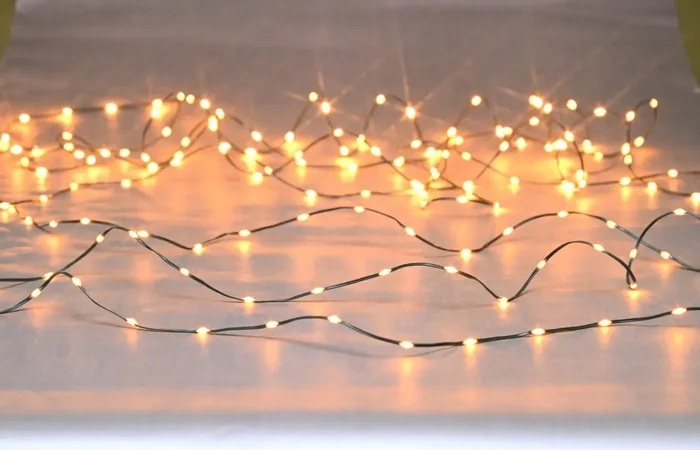 250 twister lights – antique gold