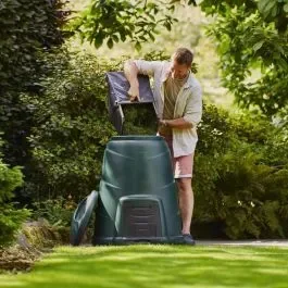 330L Green Compost Bin