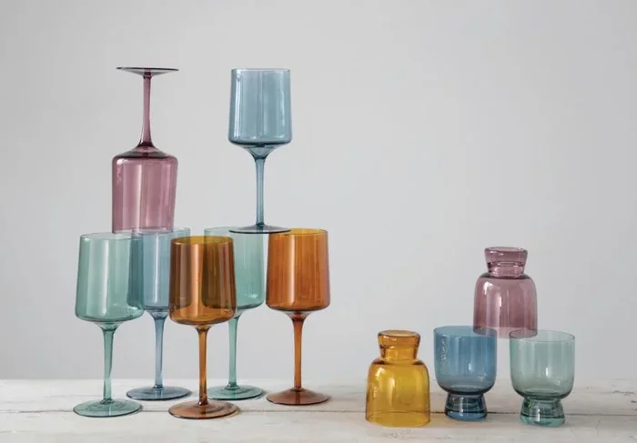 6 oz. Drinking Glass – 4 Colors