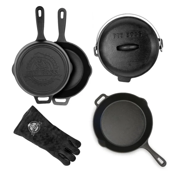 6 Piece Cast Iron Starter Kit