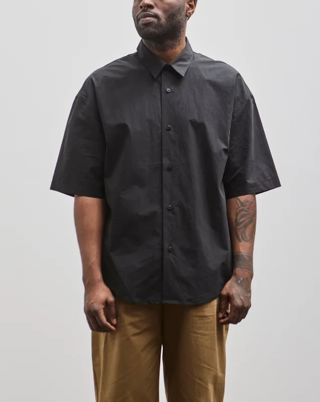 7115 Unisex Papery Oversized SS, Black