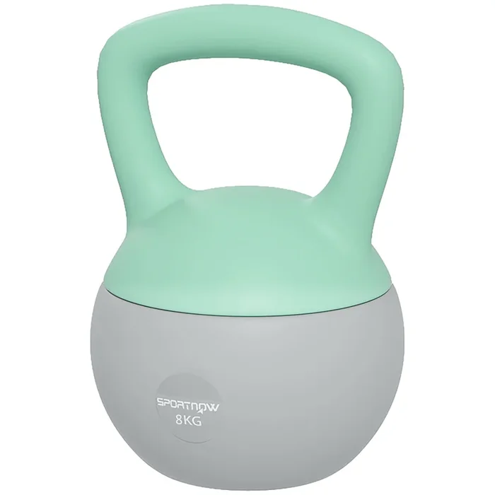 8KG Soft Grip Kettlebell – Non-Slip Handle Home Gym Equipment for Weight Lifting & Strength Training – Ideal for Fitness Enthusiasts and Bodybuilders
