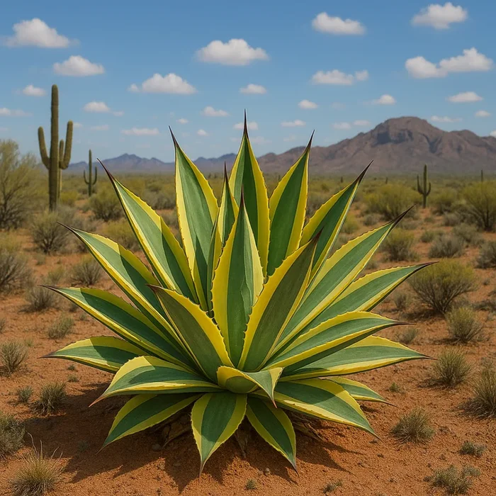 Agave ‘Butterfingers’