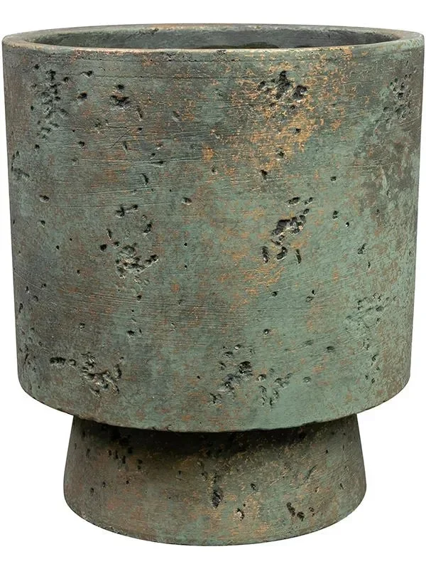 Aily Plant Pot 20cm Height 15cm Dia Pot Green
