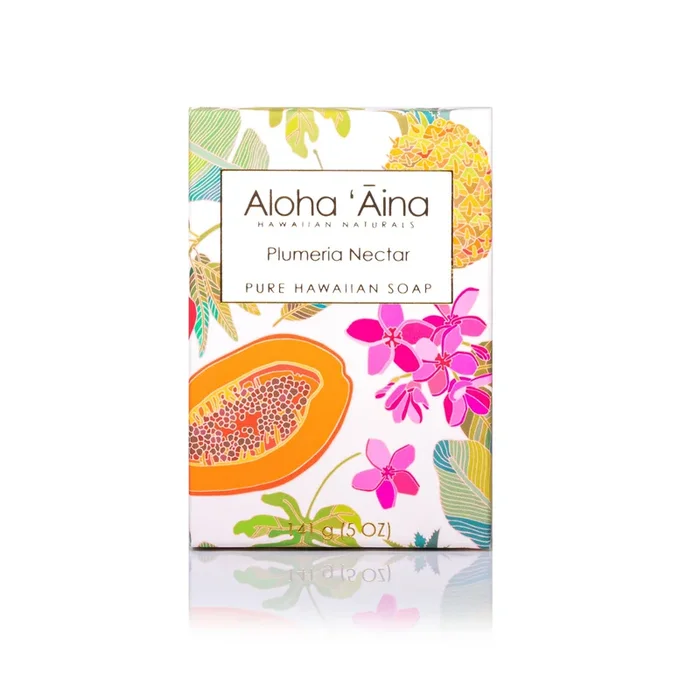 Aloha ‘Aina – Plumeria Nectar Pure Bar Soap