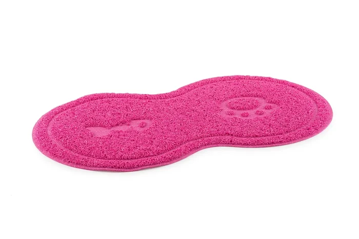 Ancol Feeding Mat Paw & Fish Pink