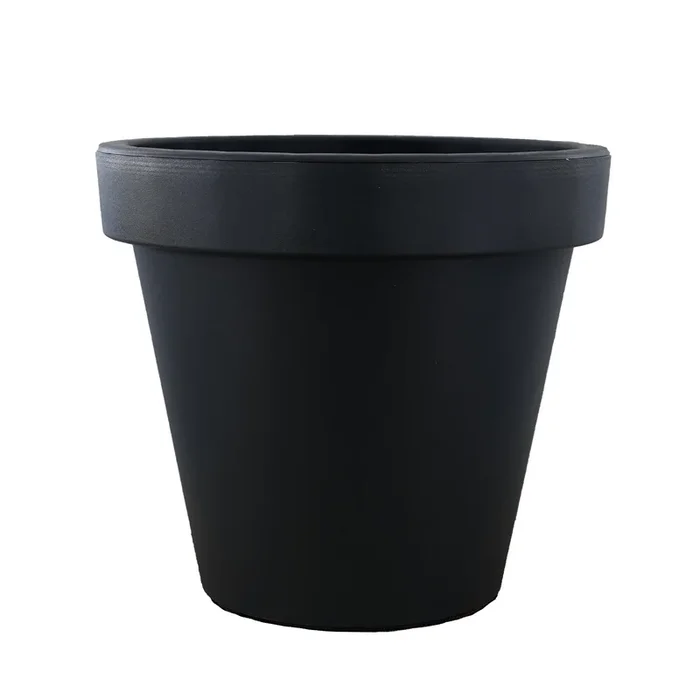 Anthracite Large Flower Pot Planter 35 x 31 cm