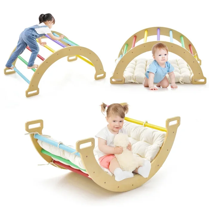 Archer’s 2-in-1 Model – Arch Rocking Chair with Soft Cushioning Comfort – Ideal Solution for Home Relaxation Needs