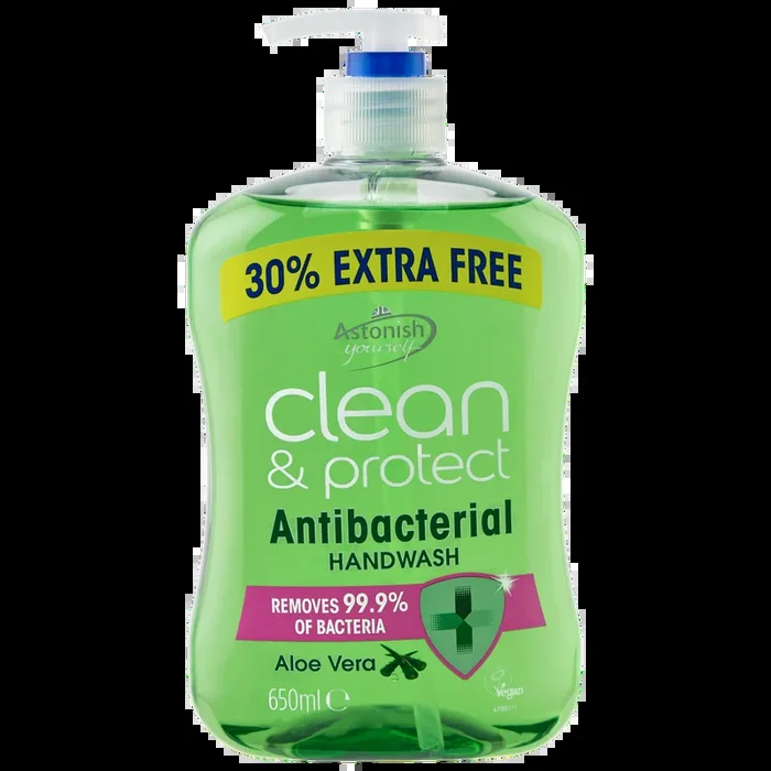 Astonish Clean & Protect Aloe Vera Antibacterial Hand Soap