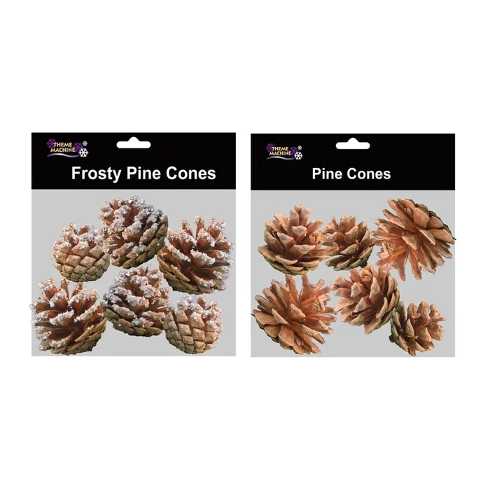 Bag of 6 Pinecones no
