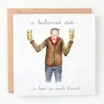 Berni Parker Designs A Balanced Diet Card
