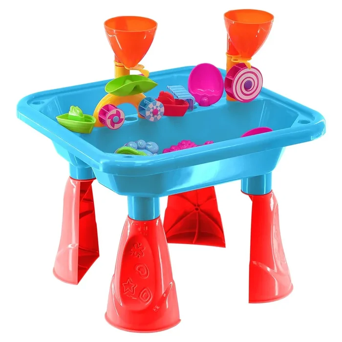 Blue Sand and Water Table Garden Sandpit Play Set