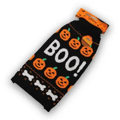 Boo Halloween Jumper For Dogs – Medium
