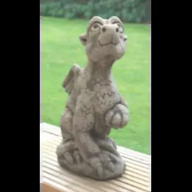 Border Stoneware Crouching Dragon