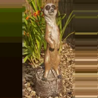 Border Stoneware Large Hairy Meerkat