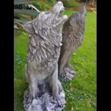 Border Stoneware Wolf