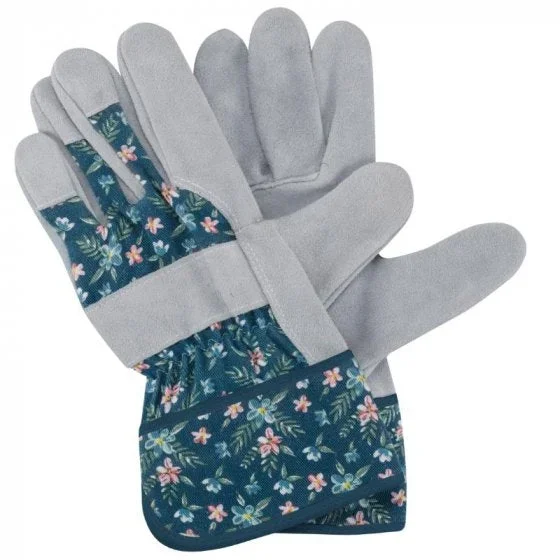 Briers Fleurette Tuff Rigger Gardening Gloves Medium (8)
