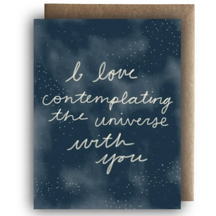 Card MRHD – Contemplating the Universe