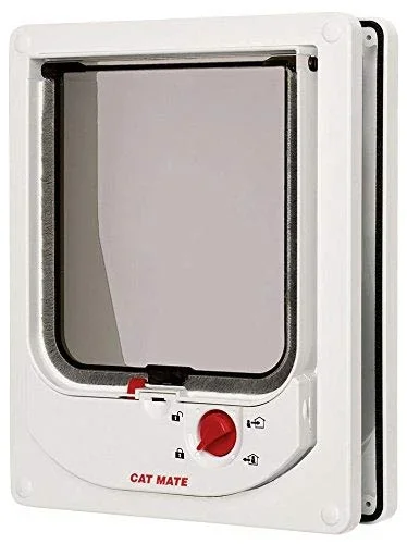 Cat Mate 254W Electromagnetic Door White