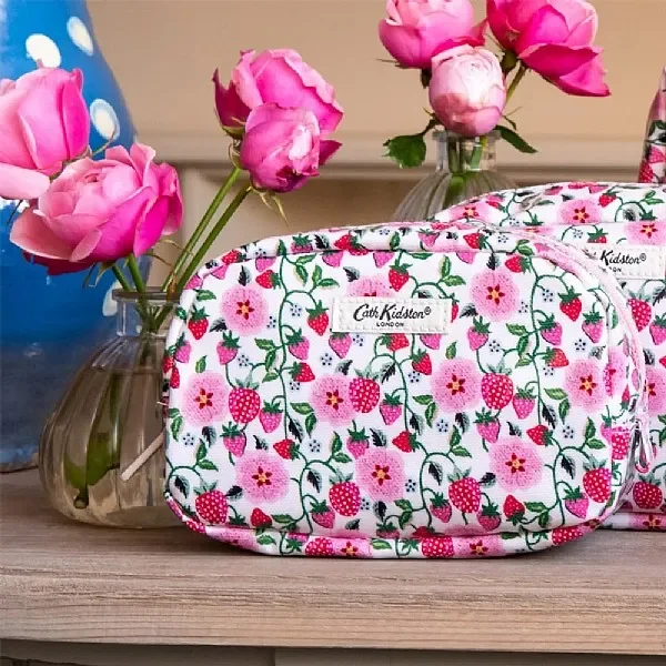 Cath Kidston Strawberry Cosmetic Bag