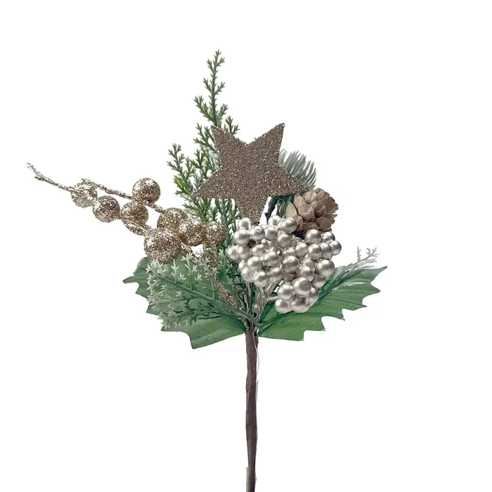 Champagne Berry Star Pick – 24cm