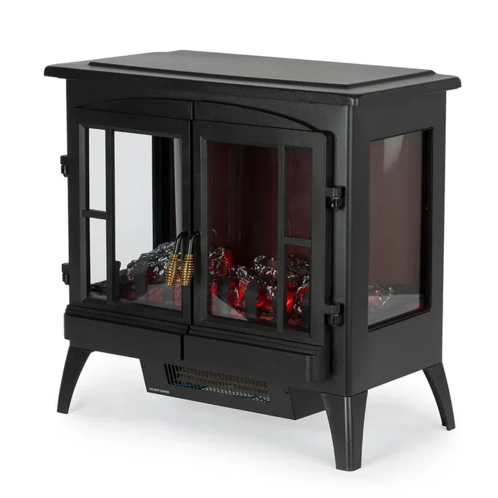Chiswick Electric Fireplace – Black