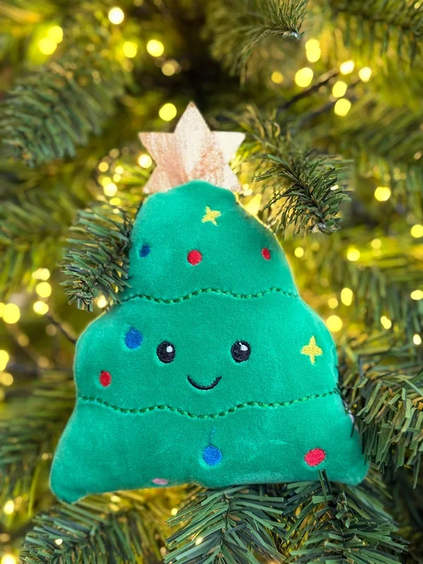 Christmas Tree Squishie Hanging Decoration – 12cm