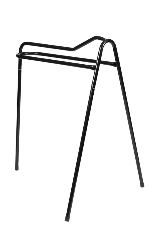 Collapsible Saddle Stand Black