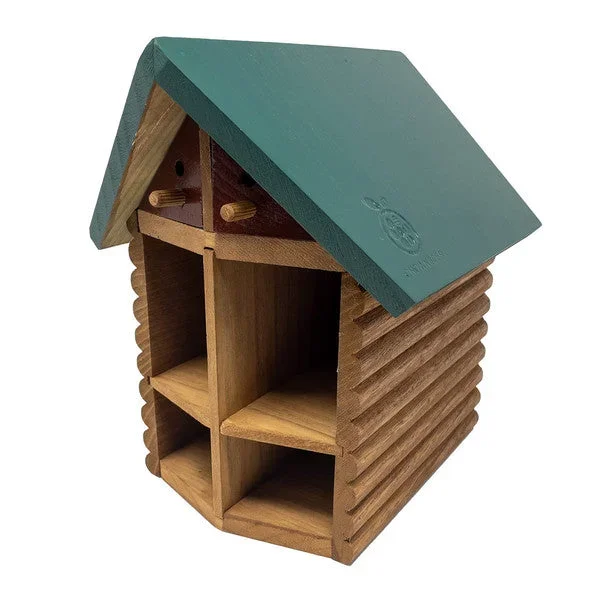 Crown Bee Cabin Mason Bee House