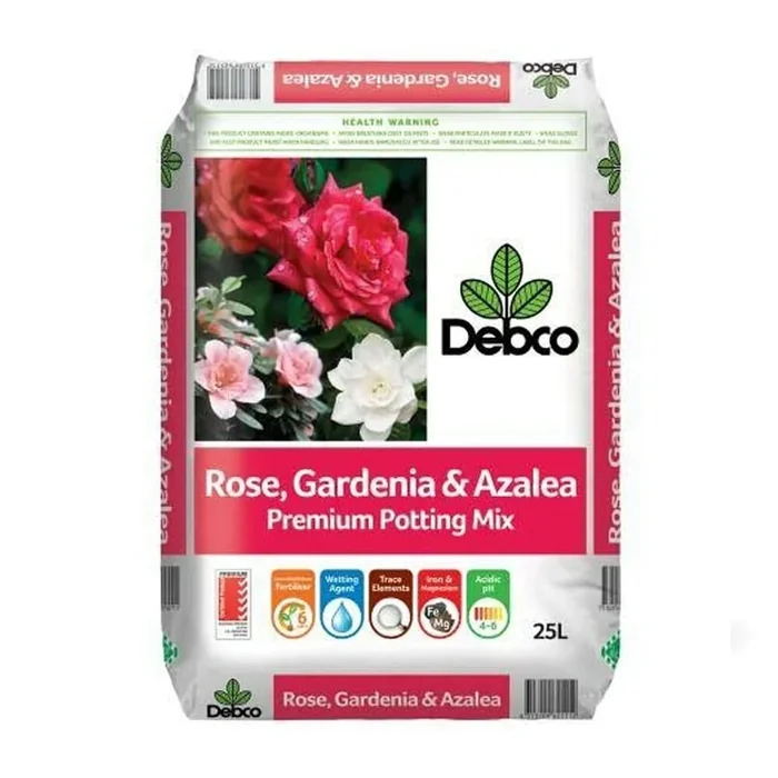 Debco Rose, Gardenia & Azalea Soil Mix 25L