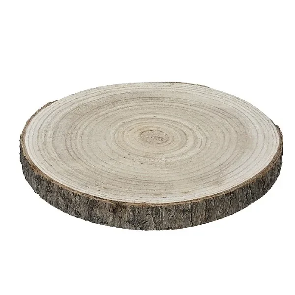 Decoris Wooden Plate (37cm)