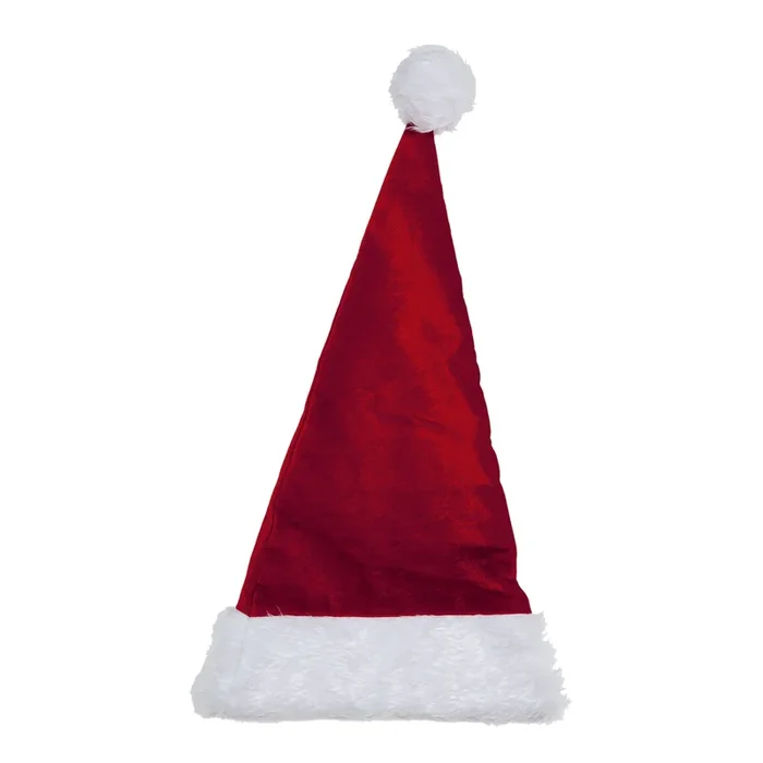 Deluxe Red Velvet Santa Hat 70cm