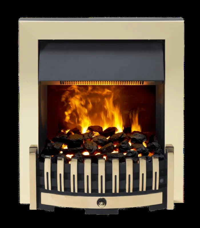 Dimplex Danville Brass Inset Optimyst Electric Fire