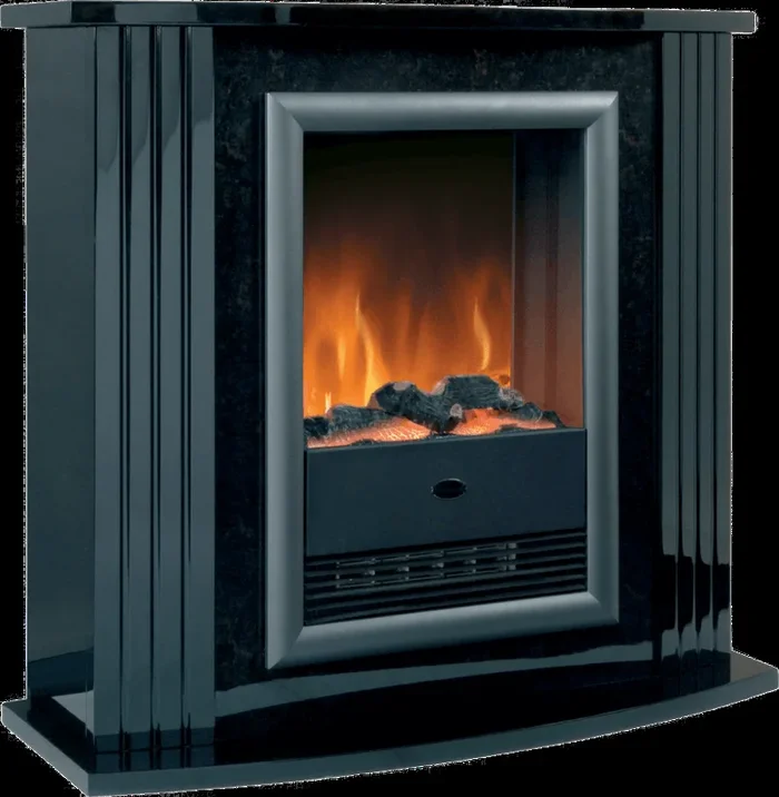 Dimplex Mozart Black Freestanding Optiflame Electric Suite