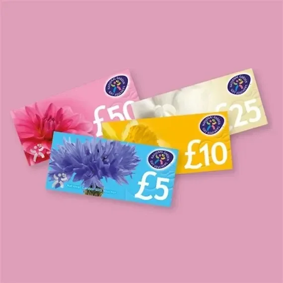 Discontinued – HTA £50 National Garden Gift Voucher