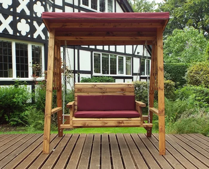 Dorset 2 Seat Swing Burgundy