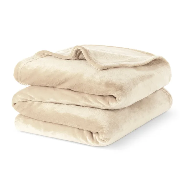 Double Fleece Blanket – Champagne