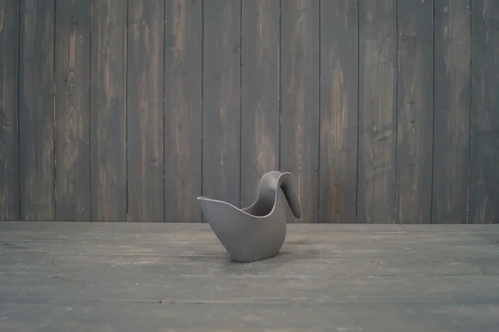 Earthy Anthracite Bamboo Watering Jug – Small
