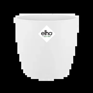 Elho Brussels Round Mini – White 10.5cm