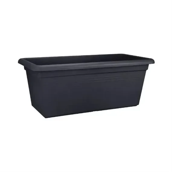 Elho Green Basics Garden xxl 60cm Living Black Plant Trough (9112865943300)