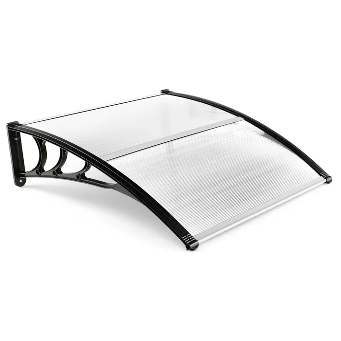 Extra Large 102 x 98 CM Window Door Awning Canopy – Perfect for Rain and Sun Protection