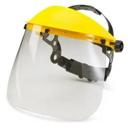 Face Shield Poly Visor Set (Yellow)