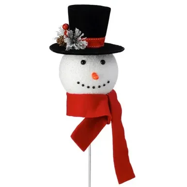 Felt Snowman Head Stem – 29″