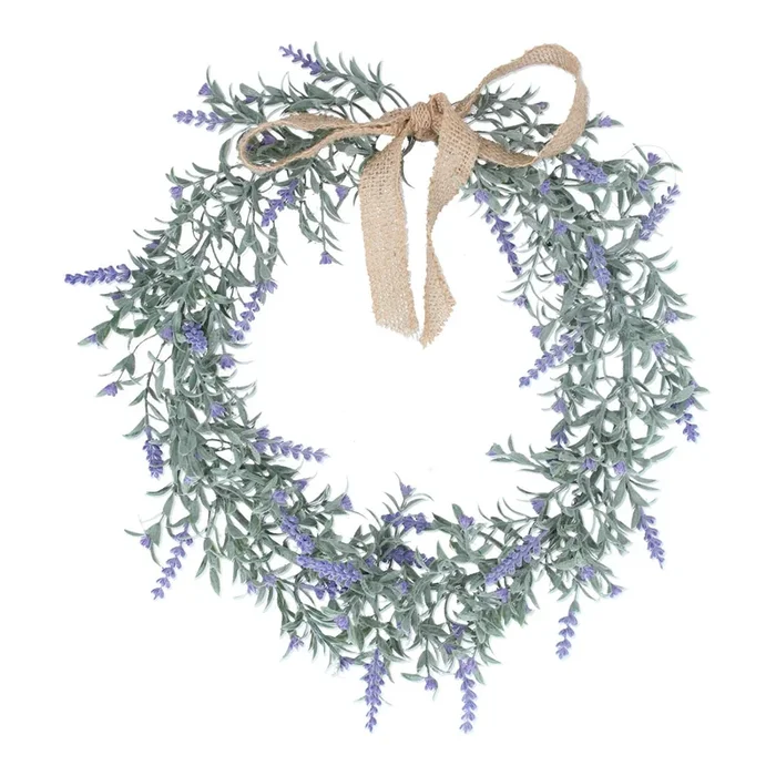 Fine Lavender Wreath – 33cm